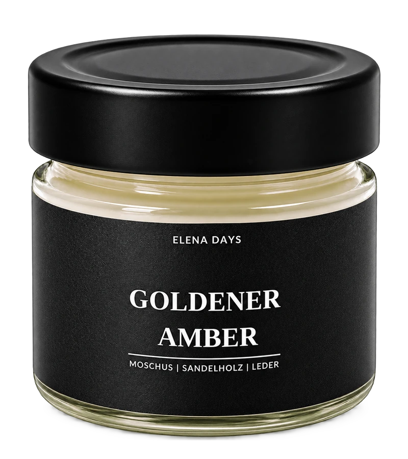 ELENA DAYS Goldener Amber aus der Black-Label-Kollektion